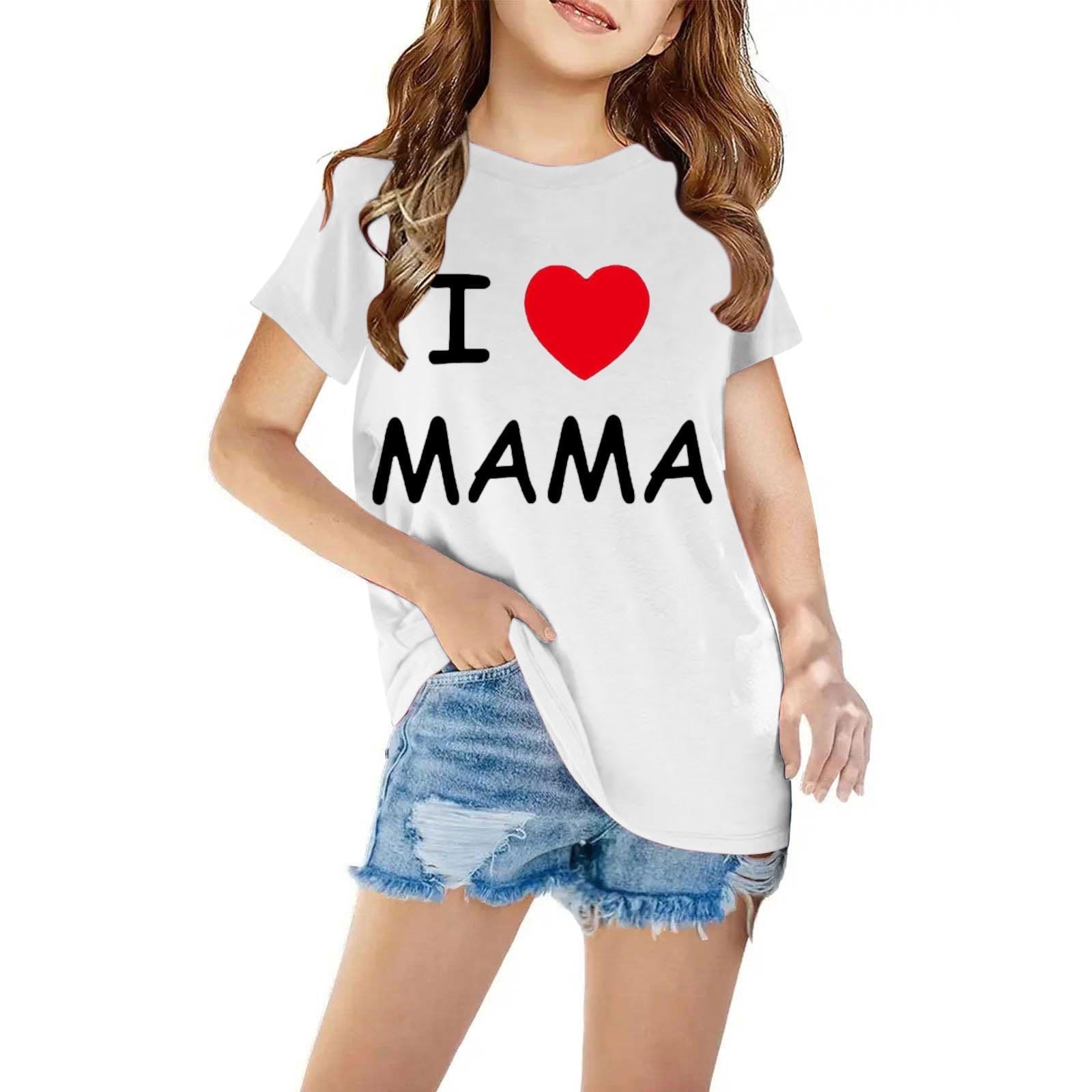 T-Shirt For Baby Girl Summer Stuff main image 1