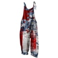 thumbnail image 1 of Xihbxyly Jumpsuits for Women, Overalls Women Maternity Jumpsuit Women Loose Fit Linen Overalls for Women Wide Leg Rompers Cotton Overalls with Pockets Liquidation Pallets #1, 1 of 5