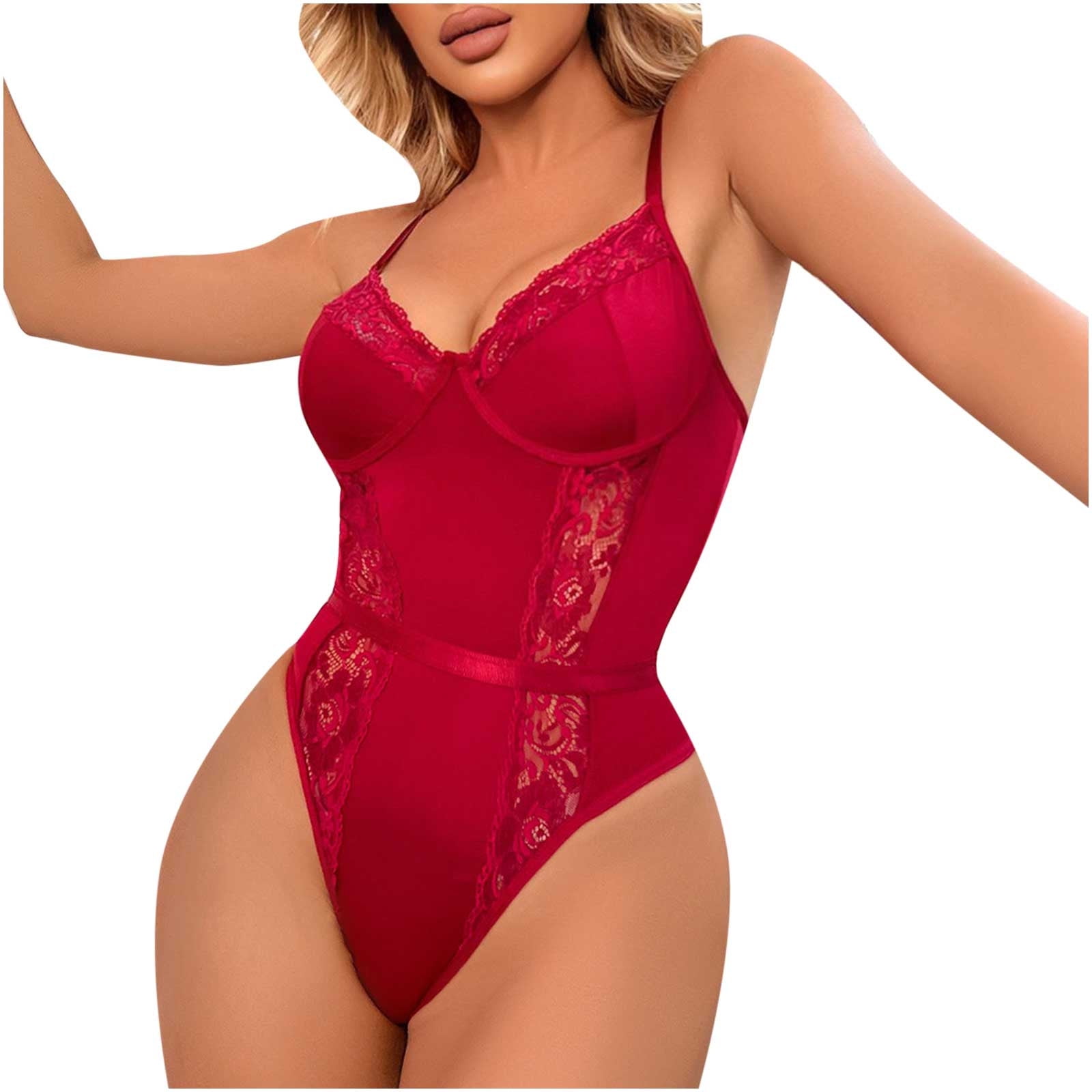 Xihbxyly Lingerie for Thick Women Ladies Cute Girl Solid Erotic