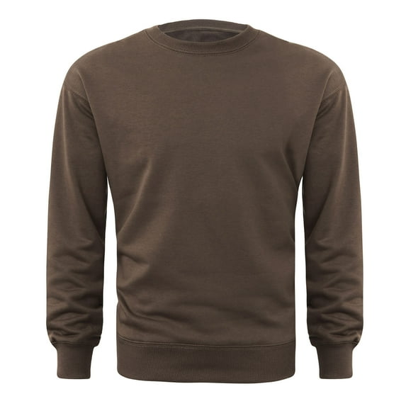 Xihbxyly Men闂佺偨鍎查悰?Sweatshirt Men's Crewneck Sweatshirts Long Sleeve Casual Pullover Shirt Crewneck Sweatshirt Pullover Tops Big and Tall Sweatshirt