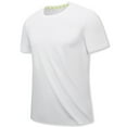 thumbnail image 1 of Xihbxyly Mens Dress Shirts Lightweight Athletic T-Shirts Crew Neck Short Sleeve Pus Size Tops Oversized Tshirts for Men Solid Slim Fit Casual Tops Simple for Men, 1 of 4