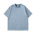 thumbnail image 1 of Xihbxyly Mens a Shirt, Men's Crew Neck Shirts Short Sleeve Casual Work T-Shirt Classic Tee for Men Mens Shirts Big and Tall, 1 of 4