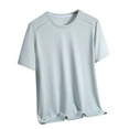 thumbnail image 1 of Xihbxyly Oversized Tshirts for Men Comfortable T-Shirt Crew Neck Short Sleeve Pus Size Tops Oversized Tshirts for Men Solid Regular Fit Tops Casual Stylish Simple for Outdoor, 1 of 6