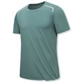 thumbnail image 1 of Xihbxyly Oversized Tshirts for Men Soft Fitted Tees Crew Neck Short Sleeve Quick Dry T Shirt Mens Dress Shirts Solid Regular Fit Tops Casual Stylish Stylish for Casual Wear, 1 of 6