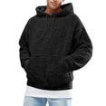 thumbnail image 1 of Xihbxyly Sweatshirts for Men Hoodie Men's Fleece Pullover Hoodie, Heavyweight Hoodie Winter Casual Hooded Sweatshirt Long Sleeve Drawstring with Pockets Big and Tall Hoodie Sweatshirt, 1 of 5