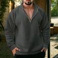thumbnail image 1 of Xihbxyly Sweatshirts Mens Men's Crewneck Sweatshirts Long Sleeve Casual Pullover Shirt Crewneck Sweatshirt Pullover Tops Big and Tall Sweatshirt, 1 of 6