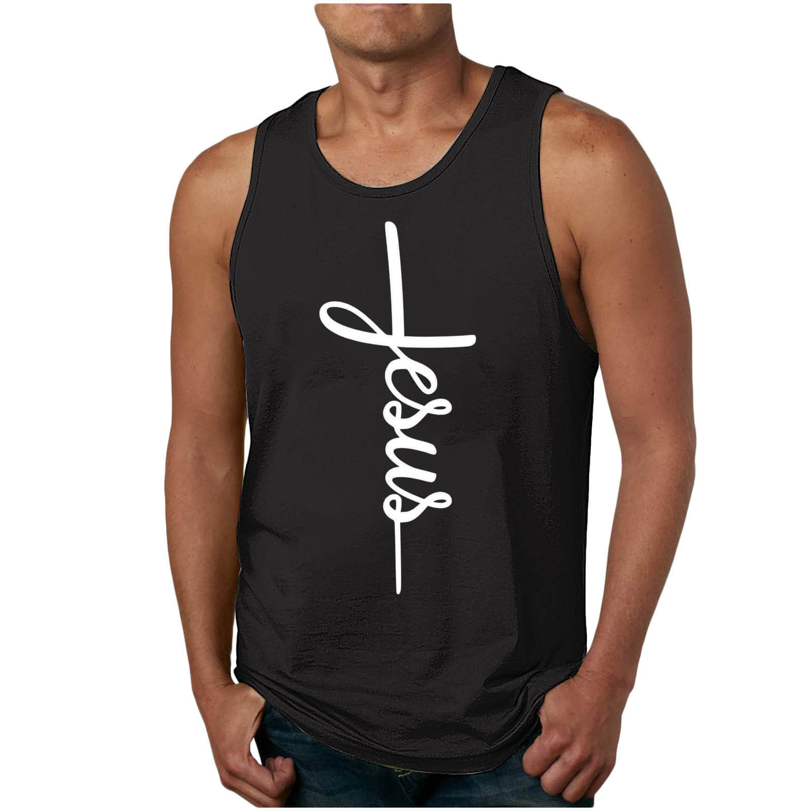 Xihbxyly Tank Top for Men, Men's Tank Tops 3D Printed Graphic ...