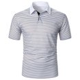 thumbnail image 1 of Xihbxyly Tshirts Shirts for MenTshirts Shirts for Men Casual Button Short-Sleeve Turndown Pullover T-Shirt, Sizes S-2XL, 1 of 7