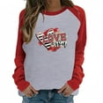 thumbnail image 1 of Xihbxyly Valentines Day Sweatshirt for Women, Women's Valentines Day Long Sleeve Tops Love Heart Print Casual Shirts Tops Blouse, 1 of 4