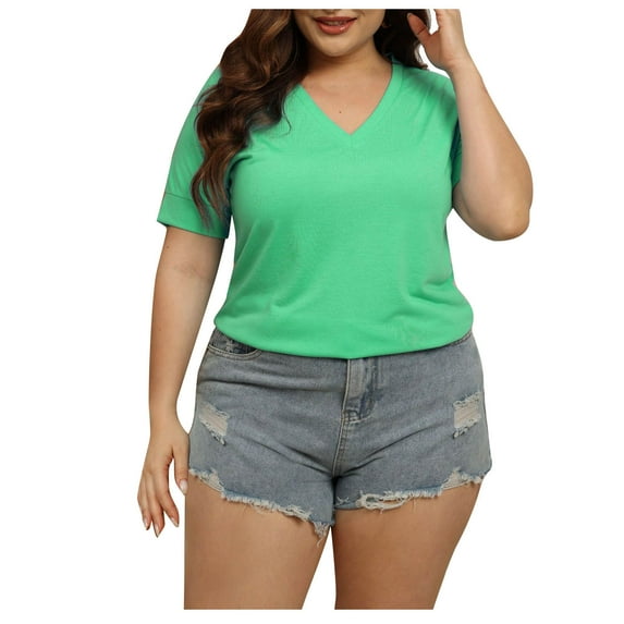 Xihbxyly Women's Floral Tunic Tops, Womens Summer Short Sleeve T Shirts Short Sleeve Vintage Boho Shirts Loose Fit Tunic Blouse Tops Womens Tops