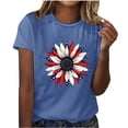 thumbnail image 1 of Xihbxyly Womens Casual Tee Shirts Women's Oversized T Shirts Short Sleeve Crewneck Summer Tops Casual Loose Basic Tee Shirts 2025 Trendy Clothes Trendy Lightweight Soft Plus Size Tops, 1 of 3