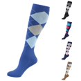 thumbnail image 1 of Xijirk Argyle Knee High Socks Women Classic Plaid Knit Knee Length Socks Casual Preppy Daily Outfits Size:L, 1 of 3