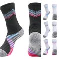 thumbnail image 1 of Xijirk Athletic Crew Socks Cushioned Arch Support Running Sports Socks Size:M, 1 of 5