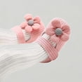 thumbnail image 1 of Xijirk Baby Girls Mary Jane Shoes Soft Sole Shoes Floral Design Casual Everyday Wear for Toddler,0-6 Months, 1 of 8