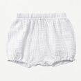thumbnail image 1 of Xijirk Baby Girls Solid Bloomers Elastic Waist Lightweight Casual Summer Bottoms,12-18 Months, 1 of 5