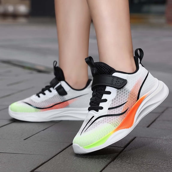 Xijirk Boys Sneakers Lightweight Breathable Running Shoes Casual Sports Shoes Soft Sole Comfortable Everyday Wear,10.5