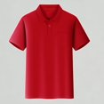 thumbnail image 1 of Xijirk Boys T Shirts Casual Short Sleeve Shirt with Pocket Comfortable Soft Button Down Top for Kids,7-8 Years, 1 of 3