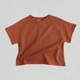 thumbnail image 1 of Xijirk Boys T Shirts Classic Loose Fit Short Sleeve Basic Tee for Toddler and Kids Soft Comfortable Casual Top,3-4 Years, 1 of 9