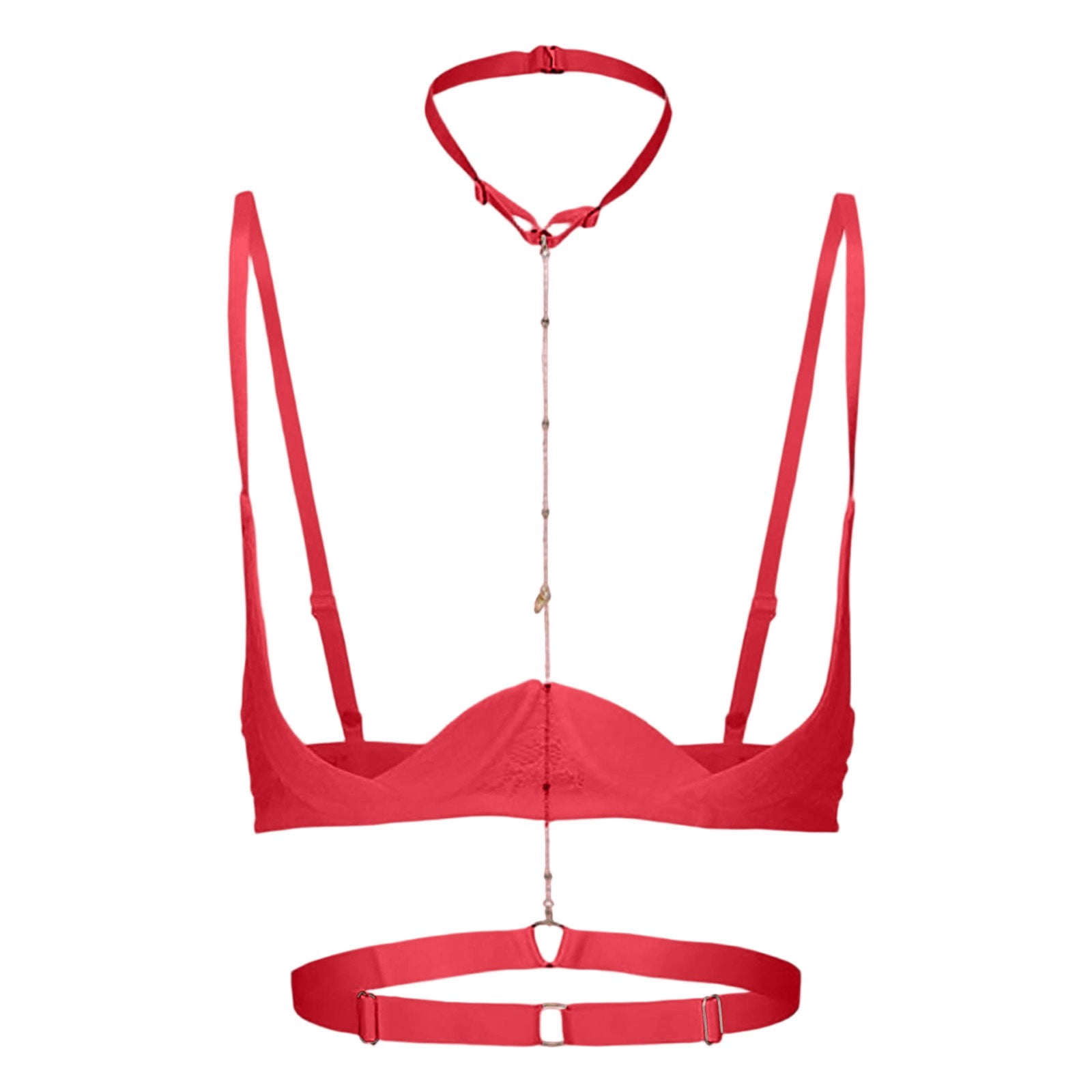 Xijirk Bras for Women,Push Up Underwire Bra Lift Support Design Neck ...
