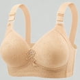 thumbnail image 1 of Xijirk Bras for Women Full Coverage Comfort Bra Soft Thin No Underwire Support and Lift Everyday Wear,38, 1 of 5