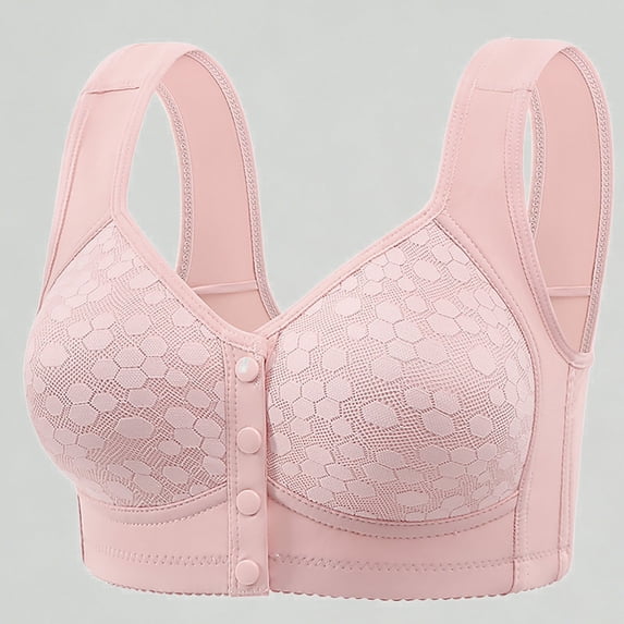 Xijirk Bras for Women Soft Printed Vest Style Bra Comfortable Support Large Size Wireless Everyday Wear,46