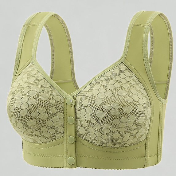 Xijirk Bras for Women Soft Printed Vest Style Bra Comfortable Support Large Size Wireless Everyday Wear,46
