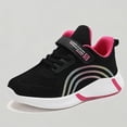 thumbnail image 1 of Xijirk Childrens Fashion Mesh Lace Up Sneakers Color Matching Comfortable Running Shoes for Boys Girls,2, 1 of 9