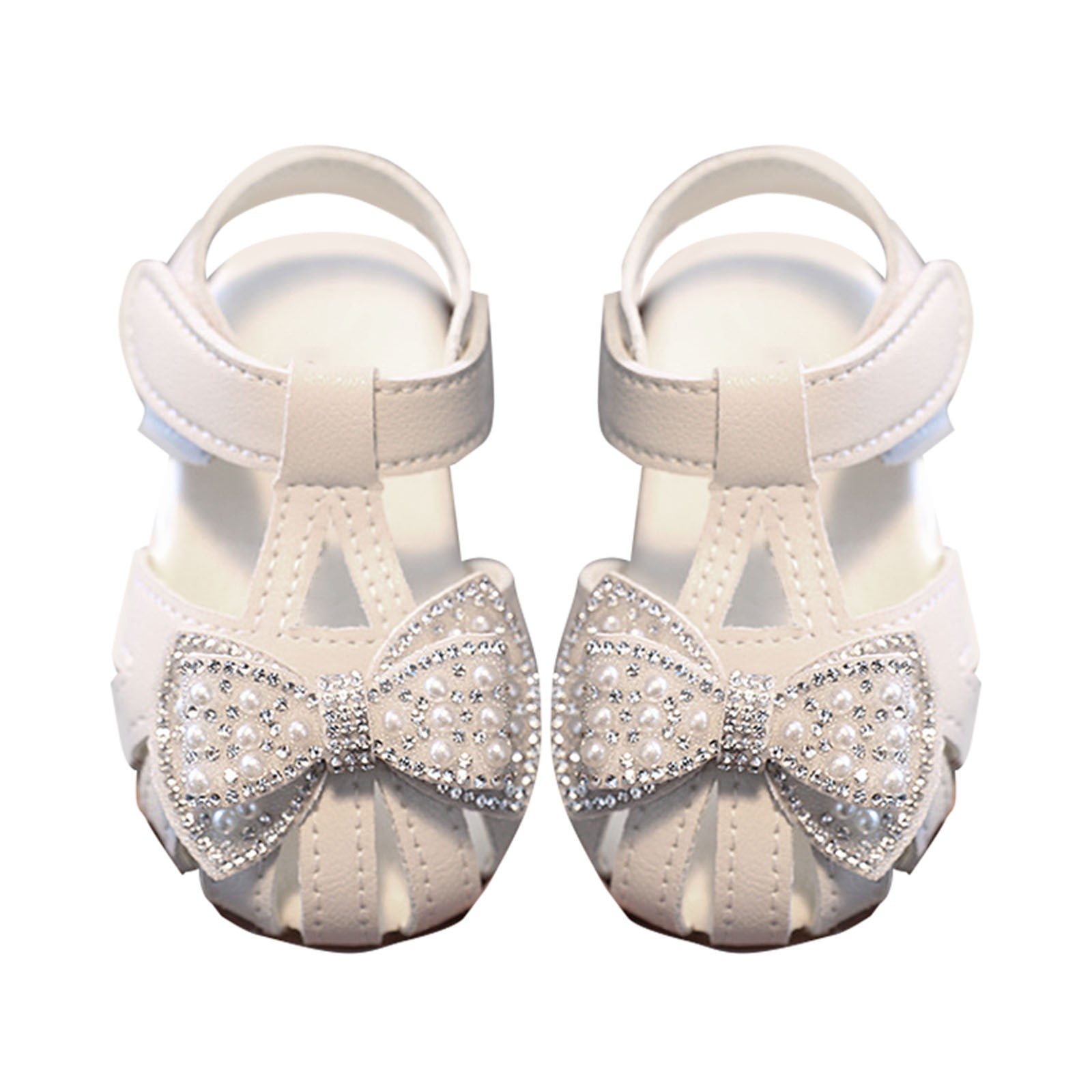 Xijirk Girl Dress Sandals Breathable Princess Shoes Soft Soled Toddler ...