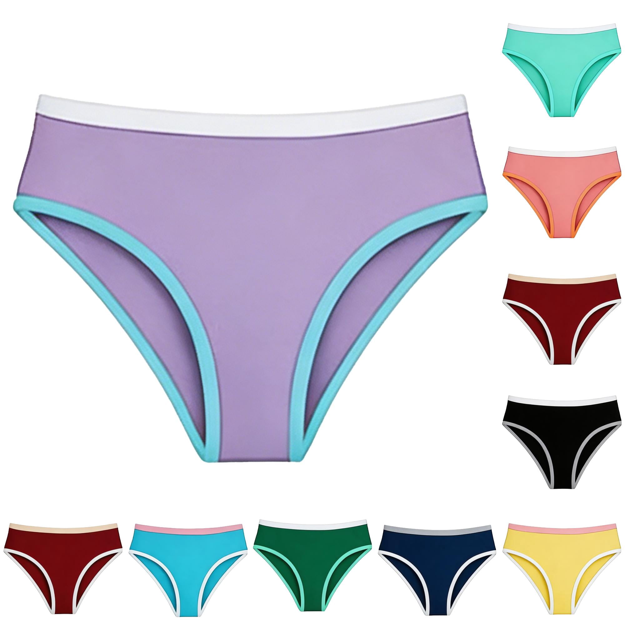 Xijirk Girls Contrast Bikini Bottoms Soft Stretchy Swimwear for Beach ...