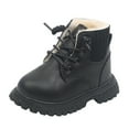 thumbnail image 1 of Xijirk Girls Fashion Mesh Lace Boots Non Breathable Lightweight Comfortable Everyday Casual Footwear(Color:Black,Size:6.5), 1 of 5