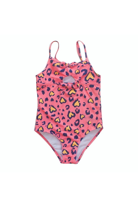 Girls Swimwear One Piece Peplum Off The Shoulder Design Arrival Swimwear For Beach Swimming Pool Water Park,Hot Pink,10 Years