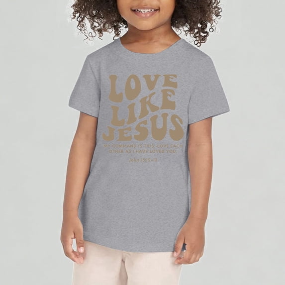Xijirk Girls T Shirts Summer Short Sleeve Crewneck Tee Graphic Print Cute Comfortable T Shirt for Daily Wear,12-24 Months