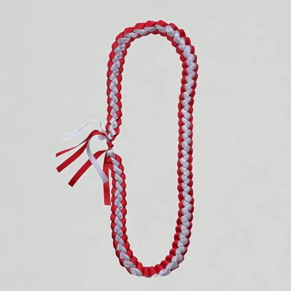 Xijirk Graduation Lei, Ribbon Necklace with Tassel for Commencement