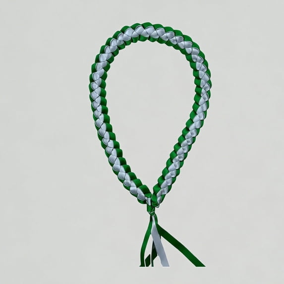 Xijirk Graduation Lei, Ribbon Necklace with Tassel for Commencement