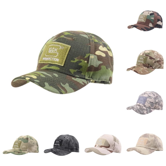 Xijirk Kids Baseball Cap with Camo Print and Adjustable Strap for Outdoor Sports and Daily Leisure,2-8 Years