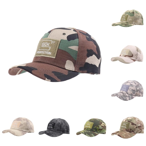 Xijirk Kids Baseball Cap with Camo Print and Adjustable Strap for Outdoor Sports and Daily Leisure,2-8 Years
