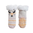 thumbnail image 1 of Xijirk Kids Christmas Fuzzy Socks Sherpa Non Gripper Socks Warm Winter Crew Socks for Indoor Home Wear,12-18 Months, 1 of 4