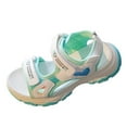 thumbnail image 1 of Xijirk Kids Flat Sandals Sports Sandals Athletic Sandals Casual Walking Sandals Soft Sole Outdoor Beach Sandals,Size 13.5, 1 of 8
