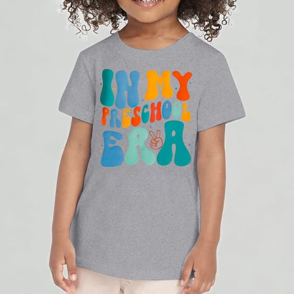 Xijirk Kids' Preschool Graphic T-Shirt First Day of Kindergarten Outfit Short Sleeve Summer Shirt,9-10 Years