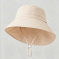 thumbnail image 1 of Xijirk Kids UPF 50+ Wide Brim Sun Hat Boys Girls Lightweight Adjustable Beach Fisherman Cap for Summer Outdoor,3-8 Years, 1 of 4