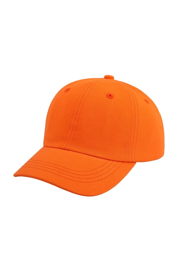 Kids Wide Brim Sun Hat Upf 50 Plus with Protective Neck Adjustable Chin Strap Lightweight Casual Sun Cap for Outdoor Use,Orange,5-8 Years