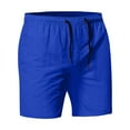thumbnail image 1 of Xijirk Men Swim Trunks,Solid Color Multifunctional 5 Pants Athletic Shorts Ideal for Beach Travel Fitness Training and Daily Sports Wear,Mens Swim Shorts,3XL, 1 of 3