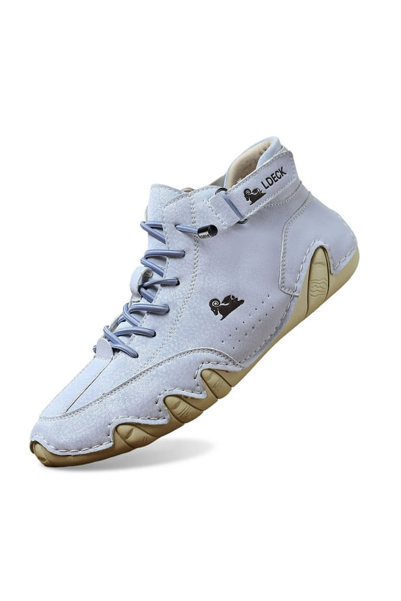 Men's Orthopedic Barefoot Sneakers Arch Support & Ergonomic Design Breathable Flexible Walking Shoes for Casual Outdoor & Daily Comfort,Sky Blue,8