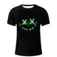 thumbnail image 1 of Xijirk Mens Shirts,Funny Saying Graphic Print Short Sleeve T Shirt Summer Casual Sports Tee Lightweight Soft Daily Top,Shirts for Men,Black,XL, 1 of 3