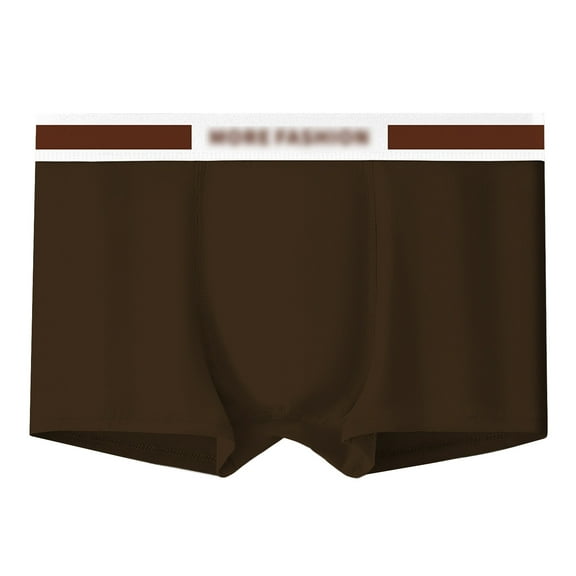 Xijirk Mens Underwear,Men Comfort Blend Underwear Casual Style Briefs for Everyday Wear with Jeans and Pants All Season Machine Washable Design,Men's Underwear,Brown,4XL