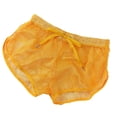 thumbnail image 1 of Xijirk Mens Underwear,Mesh Shorts Underwear Breathable Thin Fabric Home Casual Comfort Style Daily Wear,Men's Underwear,Yellow,L, 1 of 4