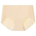 thumbnail image 1 of Xijirk Panties for Women,Plus Size High Waist Briefs Elongated Crotch Belly Control Comfortable Breathable Underwear for Full Coverage,Womens Underwear,Beige,M, 1 of 3