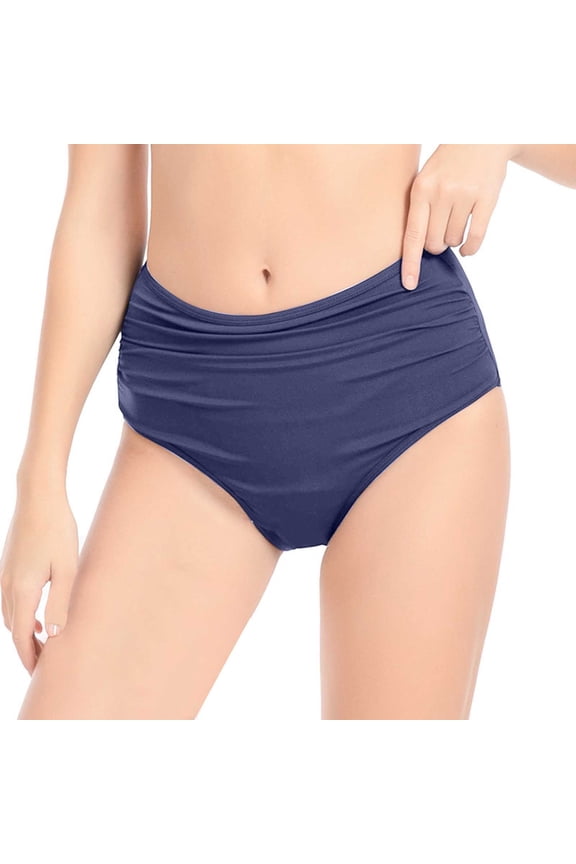 Panties for Women,Women Bikini High Waist Swimming Underwear Four Of Leak Proof Sanitary Napkins Menstrual Pants,Womens Underwear,Blue,L