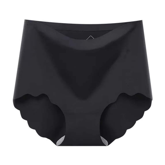 Panties for Women,High Waist Seamless Underwear For Women And Supportive Lift Design Everyday Wear,Womens Underwear,Black,55-65KG