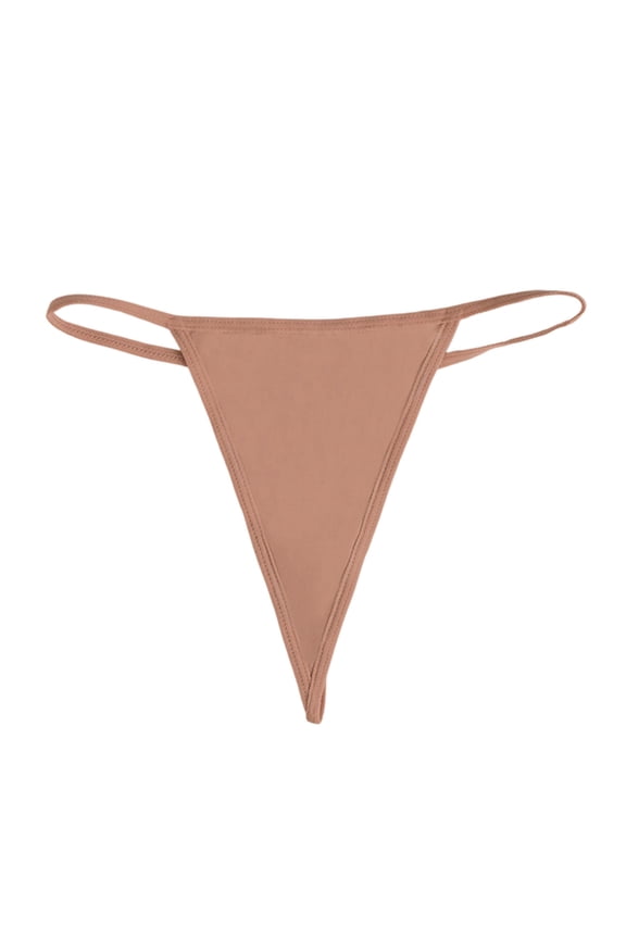 Panties for Women,Seamless G String Panties Breathable Comfort Underwear Lingerie for Everyday Casual Wear,Womens Underwear,Coffee,XL